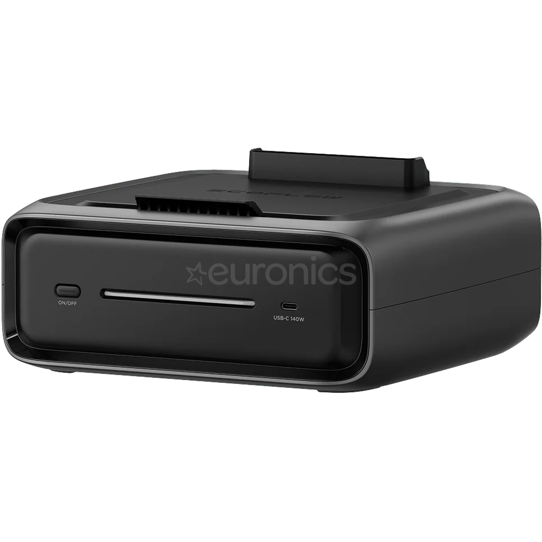 EcoFlow RIVER 3 Plus EB300 Smart Extra Battery, 286 Wh, black - Power Station Extra Battery