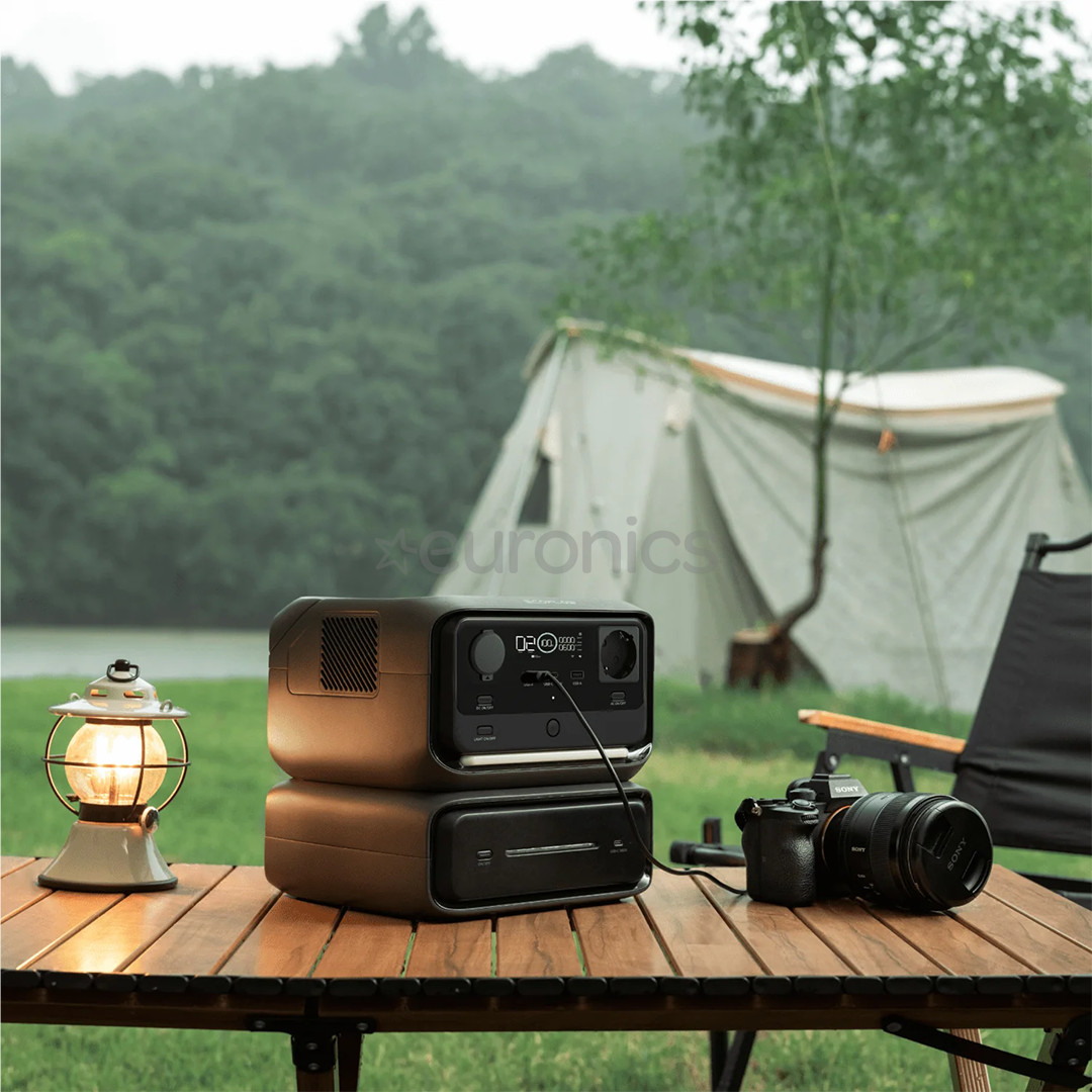 EcoFlow River 3 Max, 572 Втч, черный/серый - Аккумуляторная станция