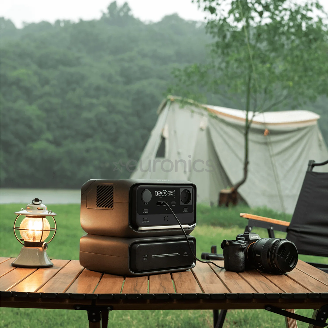 EcoFlow River 3 Max, 572 Wh, black/gray - Power station