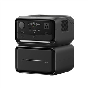 Ecoflow River 3 Max Plus, 858 Wh, melna/pelēka - Pārnēsājama spēkstacija 5015601027