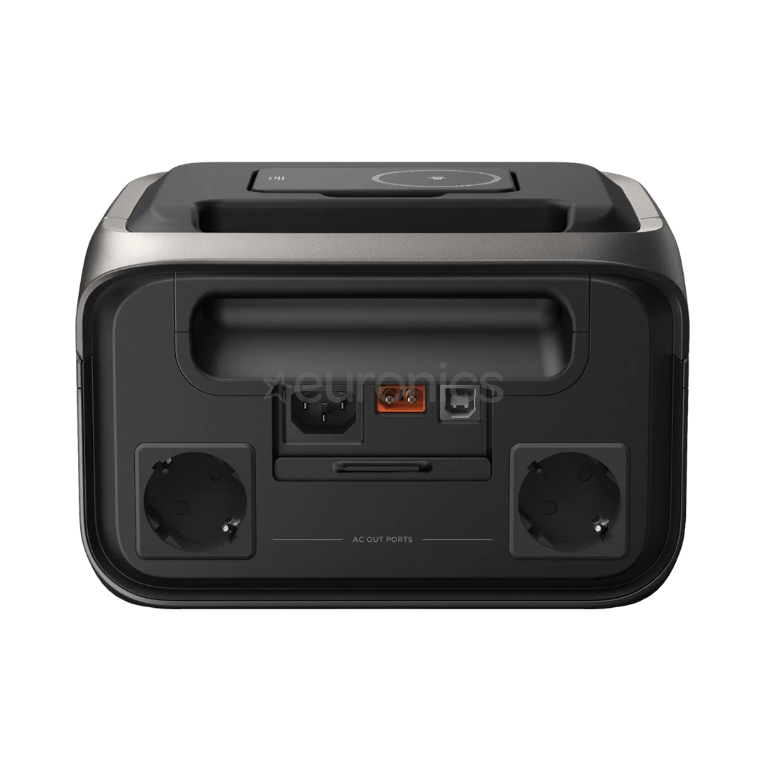 Ecoflow River 3 Max Plus Wireless, 858 Wh, black/gray - Power station