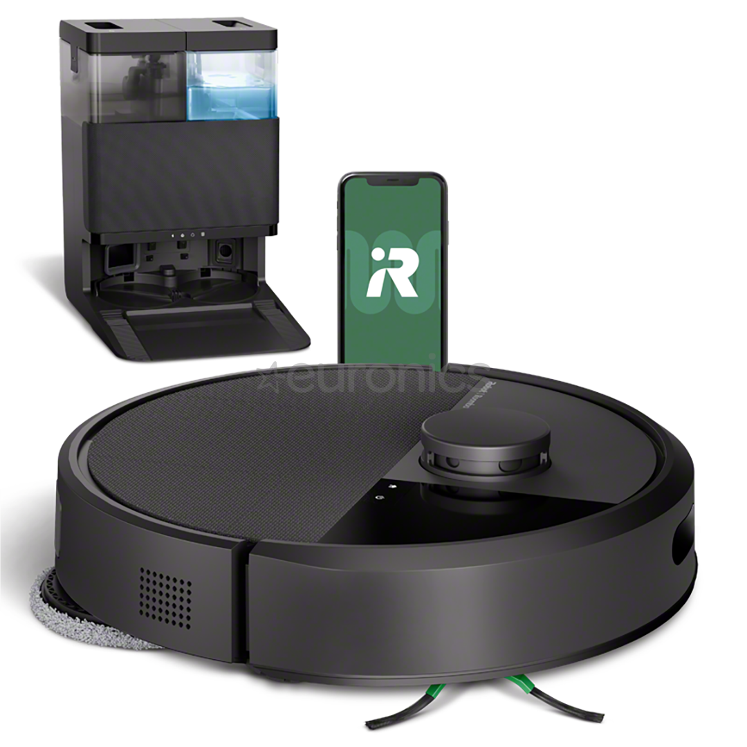 iRobot Roomba® Plus 405 Combo, Wet & Dry, black - Robot vacuum cleaner