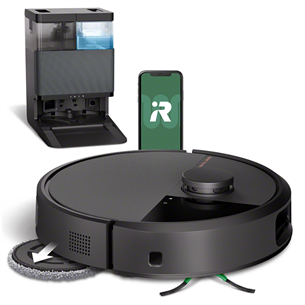 iRobot Roomba® Plus 505 Combo, Wet & Dry, black - Robot vacuum cleaner N185040/505+B