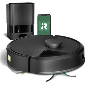 iRobot Roomba® 105 Combo+, Wet & Dry, black - Robot vacuum cleaner Y351040/105+B