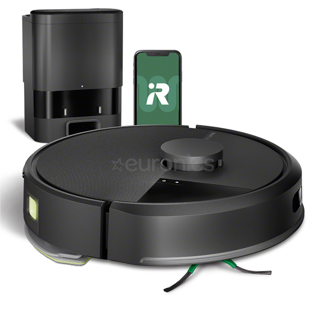iRobot Roomba® 105 Combo+, Wet & Dry, black - Robot vacuum cleaner
