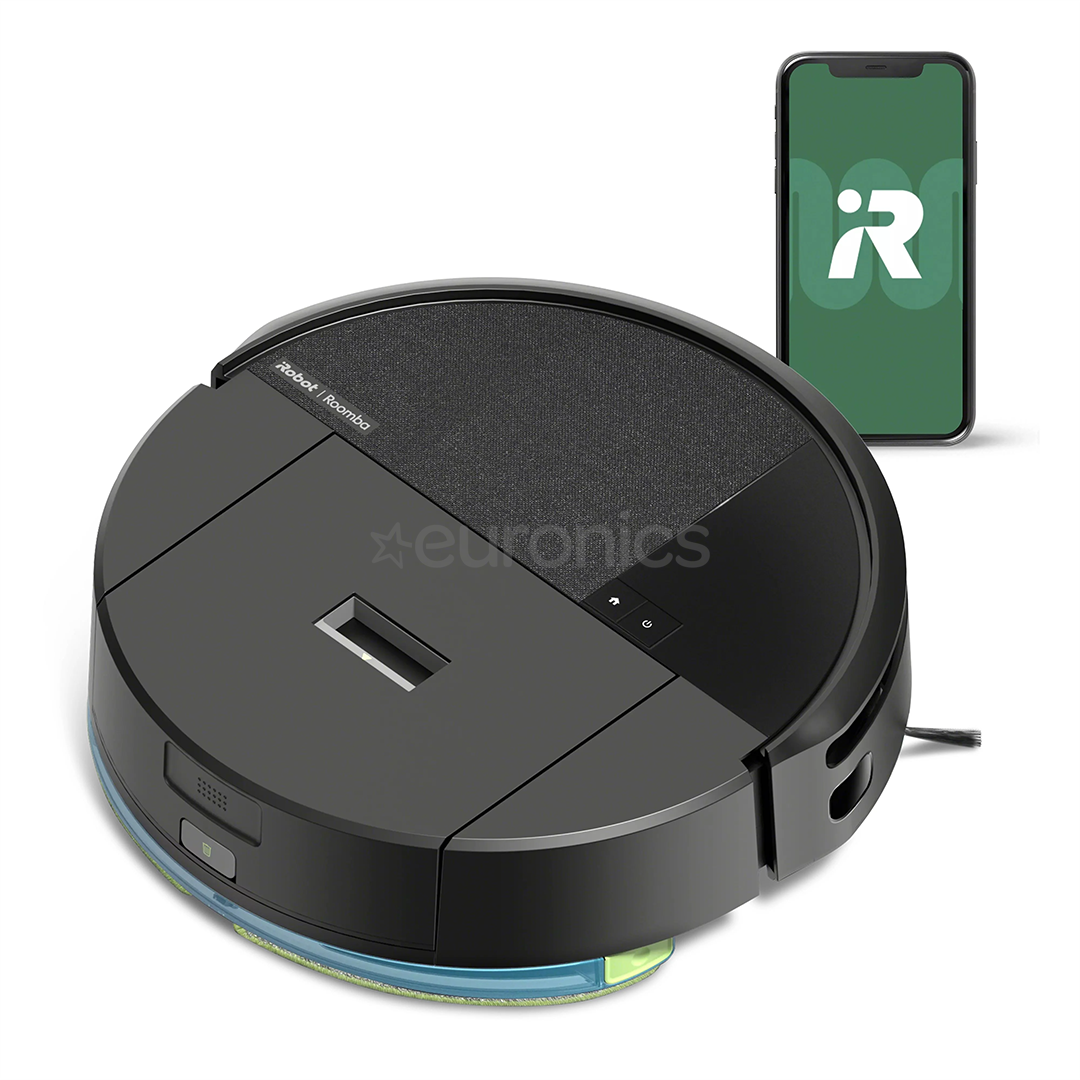 iRobot Roomba 205 DustCompactor Combo, wet & dry, black - Robot vacuum cleaner