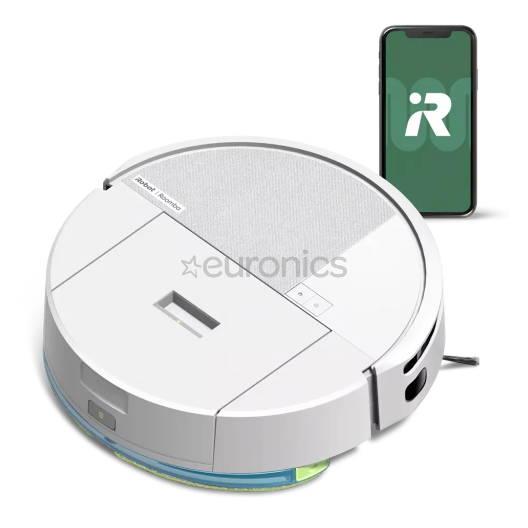 iRobot Roomba 205 DustCompactor Combo, wet & dry, white - Robot vacuum cleaner