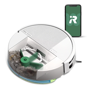 iRobot Roomba 205 DustCompactor Combo, wet & dry, white - Robot vacuum cleaner
