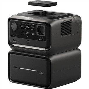 Ecoflow River 3 Max Plus Wireless, 858 Wh, melna/pelēka - Pārnēsājama spēkstacija 5015601104