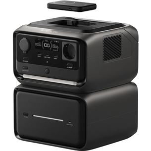 Ecoflow River 3 Max Plus Wireless, 858 Wh, black/gray - Power station 5015601104