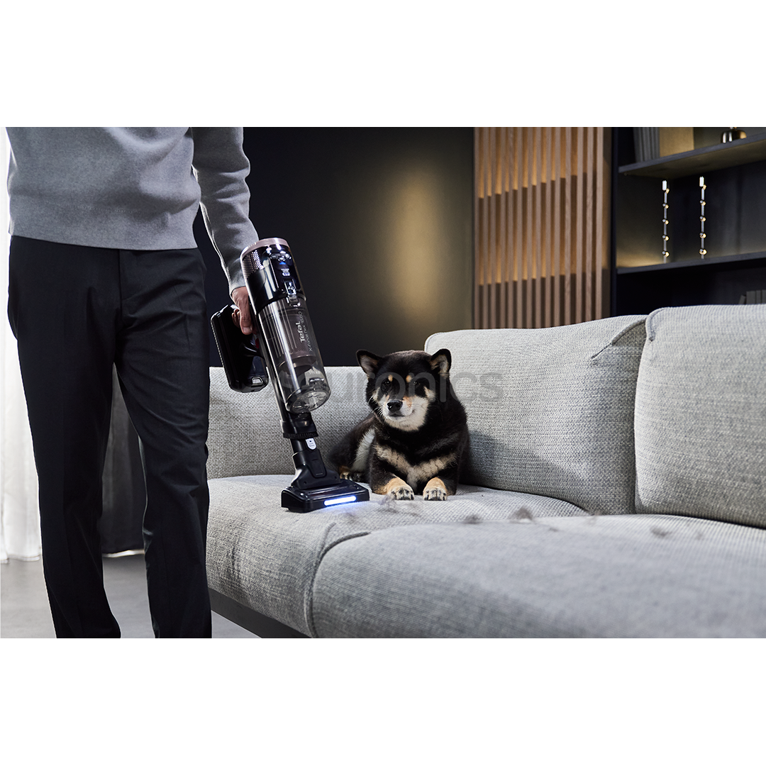 Tefal X-Force Flex 16.60, Wet & Dry, pink/black - Cordless vacuum cleaner