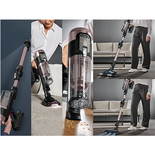 Tefal X-Force Flex 16.60, Wet & Dry, pink/black - Cordless vacuum cleaner