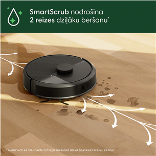 iRobot Roomba® 105 Combo, Wet & Dry, black - Robot vacuum cleaner