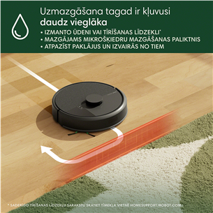 iRobot Roomba® 105 Combo, Wet & Dry, black - Robot vacuum cleaner