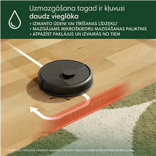 iRobot Roomba® 105 Combo+, сухая и влажная уборка, черный - Робот-пылесос