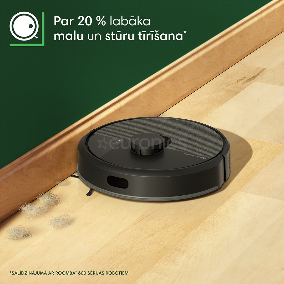 iRobot Roomba® 105 Combo+, сухая и влажная уборка, черный - Робот-пылесос