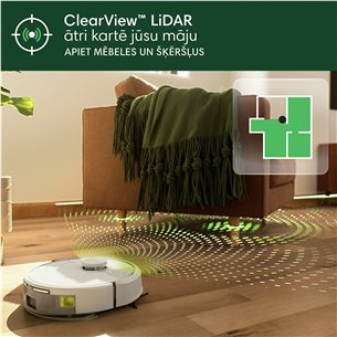 iRobot Roomba® 105 Combo+, сухая и влажная уборка, белый - Робот-пылесос