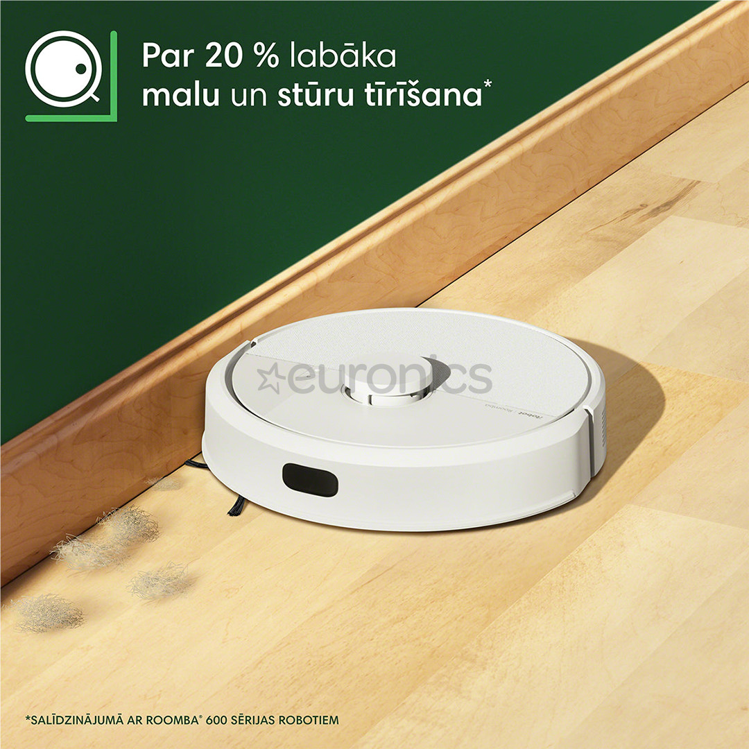 iRobot Roomba® 105 Combo+, сухая и влажная уборка, белый - Робот-пылесос