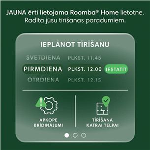 iRobot Roomba 205 DustCompactor Combo, Wet & Dry, melna - Robots putekļu sūcējs