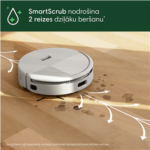 iRobot Roomba 205 DustCompactor Combo, wet & dry, white - Robot vacuum cleaner