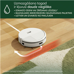 iRobot Roomba 205 DustCompactor Combo, wet & dry, white - Robot vacuum cleaner