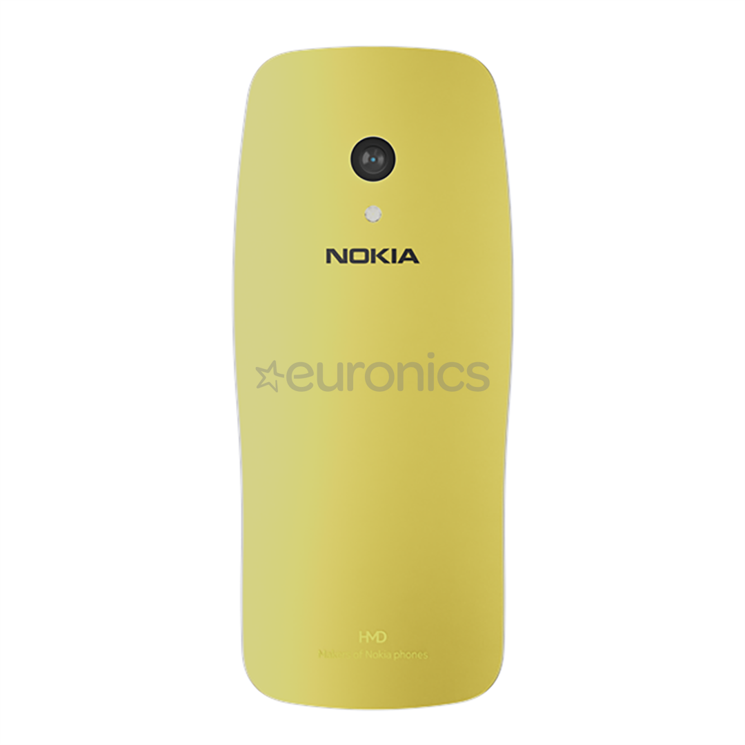 Nokia 3210 4G, Dual SIM, zelta - Mobilais telefons