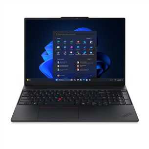 Lenovo ThinkPad E16 Gen 3, 16'', WUXGA, Ultra 5, 16 GB, 512 GB, W11P, ENG, melna - Portatīvais dators 21SR006JMH