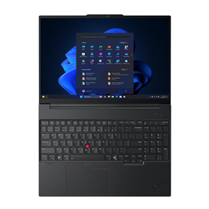 Lenovo ThinkPad E16 Gen 3, 16'', WUXGA, Ultra 5, 16 GB, 512 GB, W11P, ENG, melna - Portatīvais dators