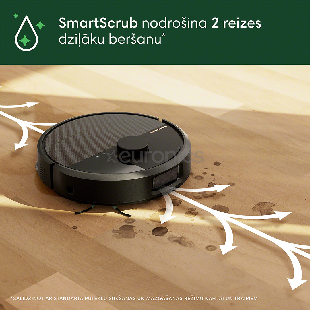 iRobot Roomba® Plus 505 Combo, Wet & Dry, black - Robot vacuum cleaner