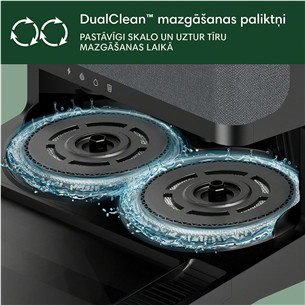iRobot Roomba® Plus 505 Combo, Wet & Dry, melna - Robots putekļu sūcējs