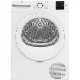 Beko, siltumsūkņa tehnoloģija, 7 kg, dziļums 54.5 cm - Veļas žāvētājs BM3T372E0W