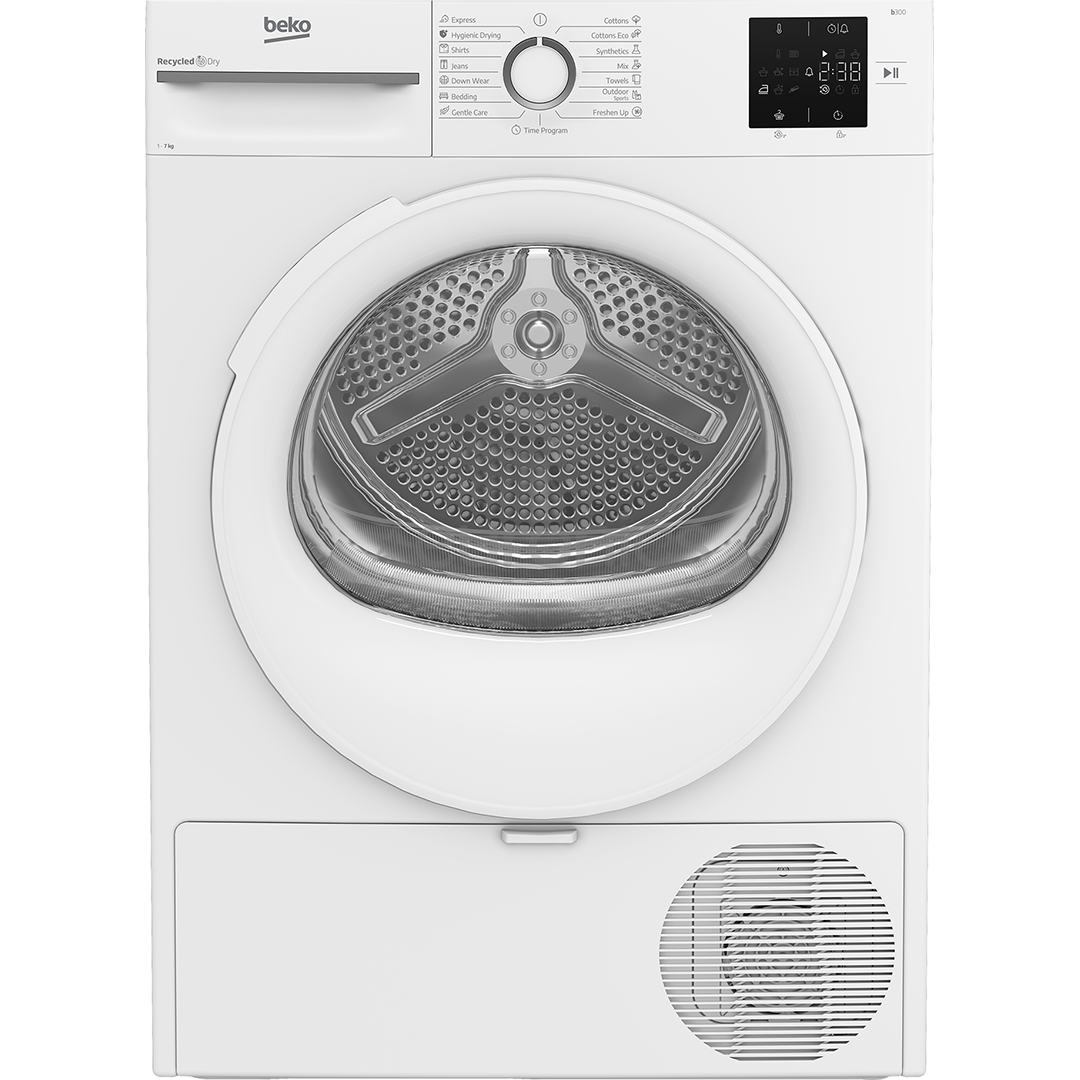 Beko, heat pump, 7 kg, depth 54.5 cm - Clothes dryer
