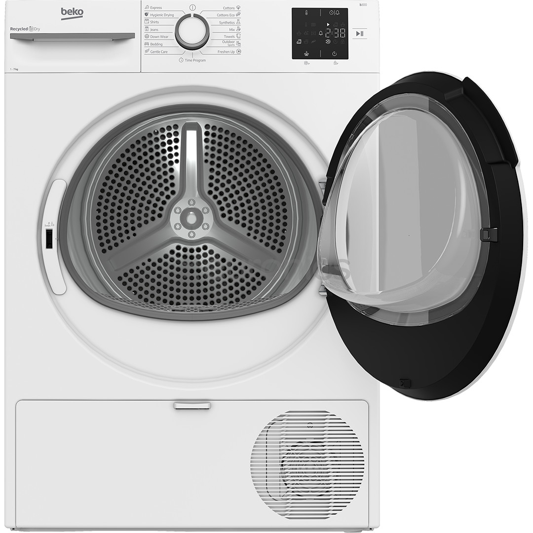 Beko, heat pump, 7 kg, depth 54.5 cm - Clothes dryer
