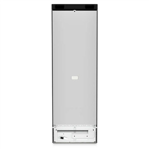 Liebherr plus NoFrost, 278 L, augstums 186 cm, melna nerūsējošā tērauda - Saldētava