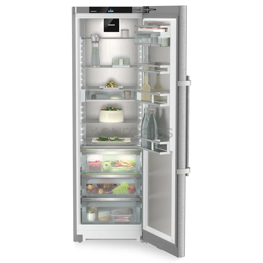 Liebherr Peak BioFresh, 386 L, height 186 cm, stainless steel - Cooler