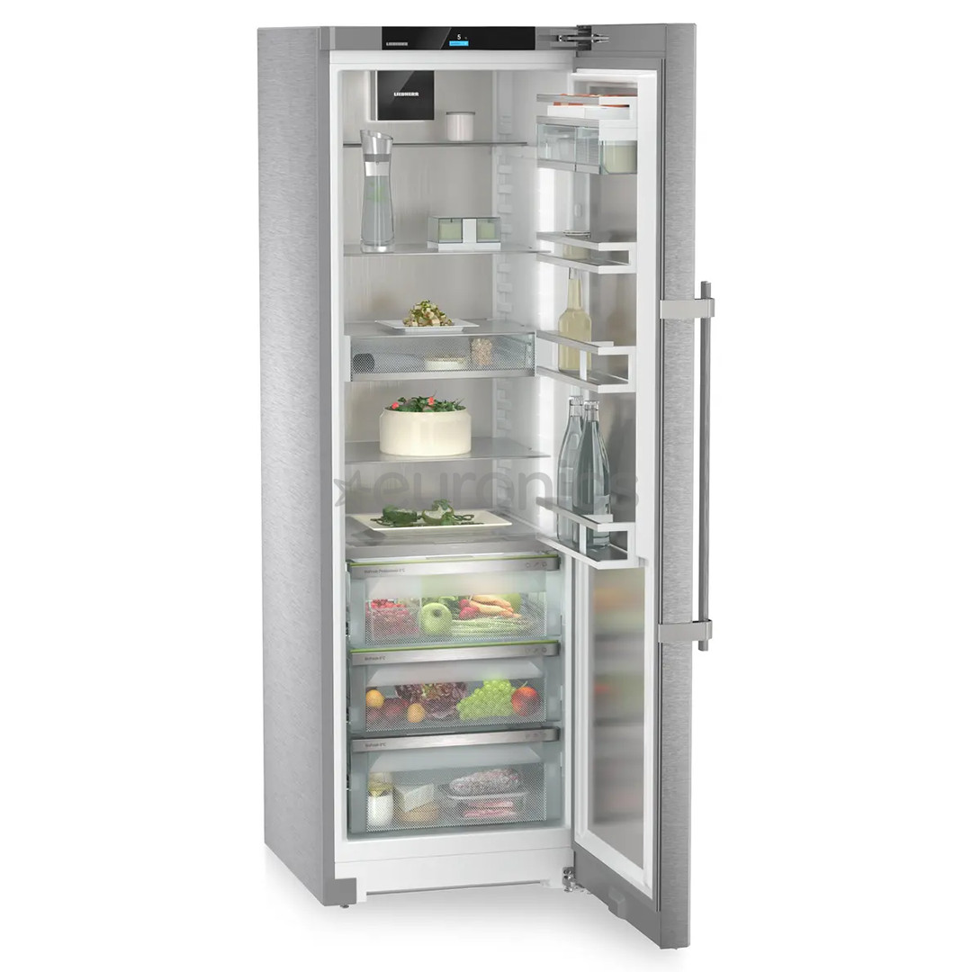 Liebherr Peak BioFresh, 386 L, height 186 cm, stainless steel - Cooler