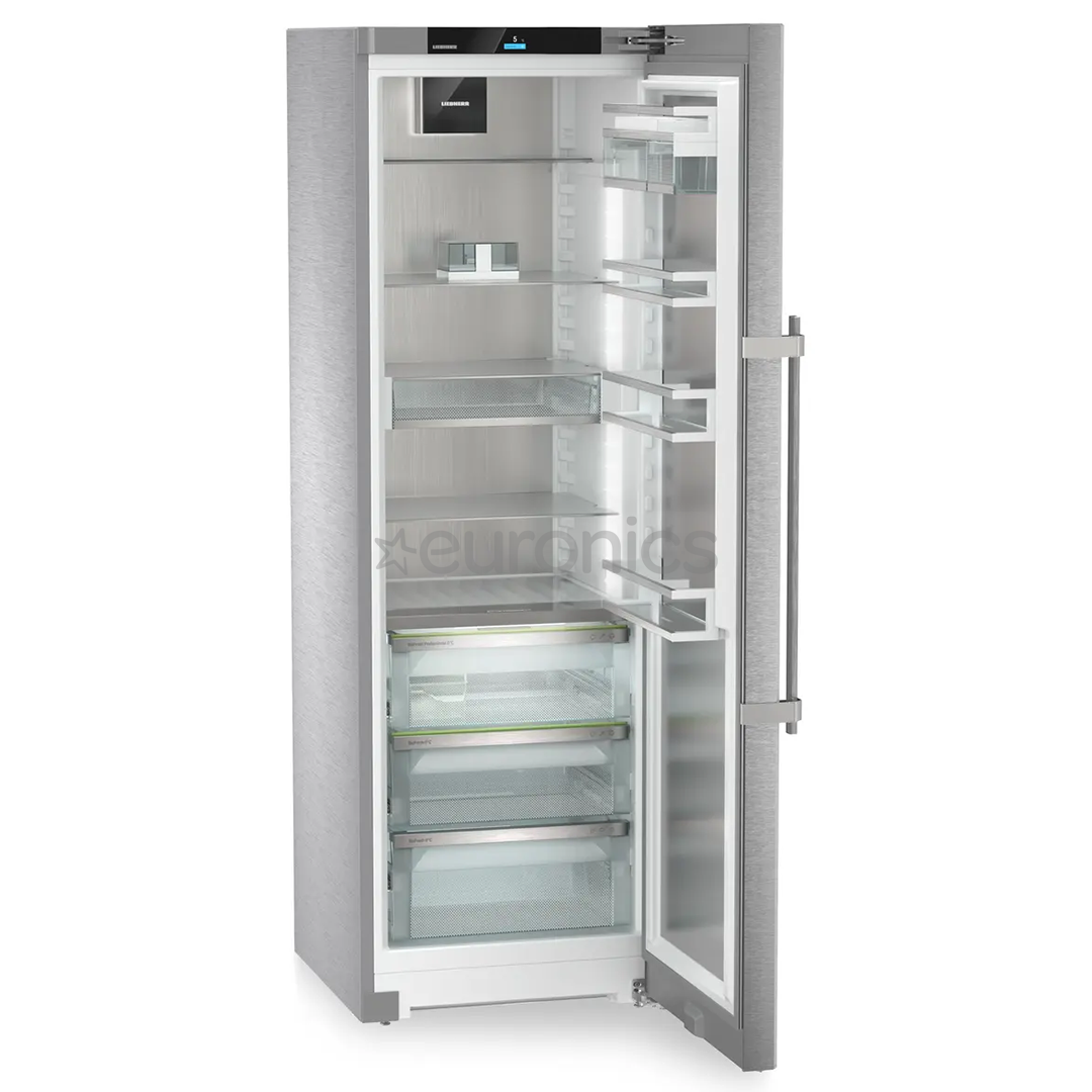 Liebherr Peak BioFresh, 386 L, height 186 cm, stainless steel - Cooler