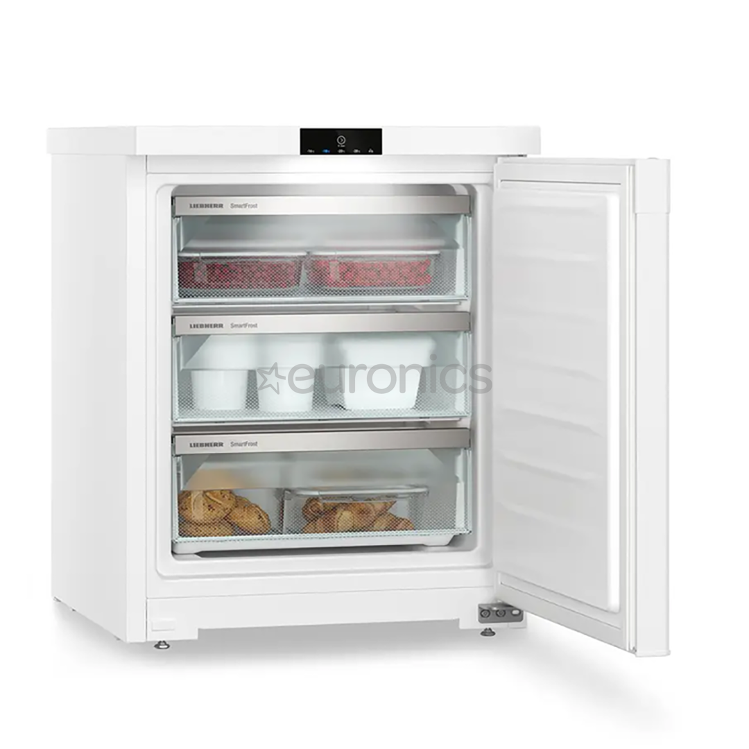 Liebherr pure, SmartFrost, 76 L, augstums 68 cm, balta - Saldētava