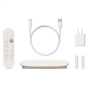 Google TV Streamer 4K, balta - Straumēšanas ierīce
