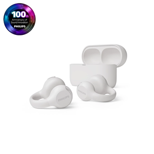 Philips TAQ2000, balta - Bezvadu austiņas TAQ2000WT/00