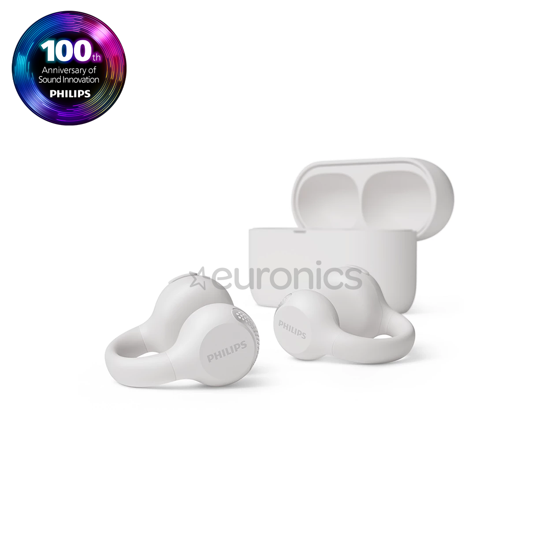 Philips TAQ2000, white - True wireless headphones