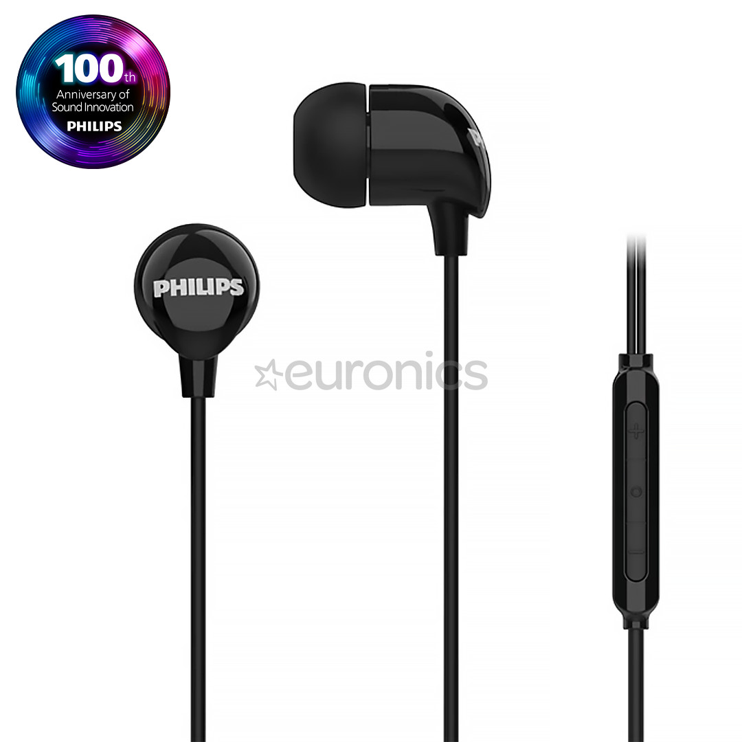 Philips TAE2146, USB-C, черный - Наушники