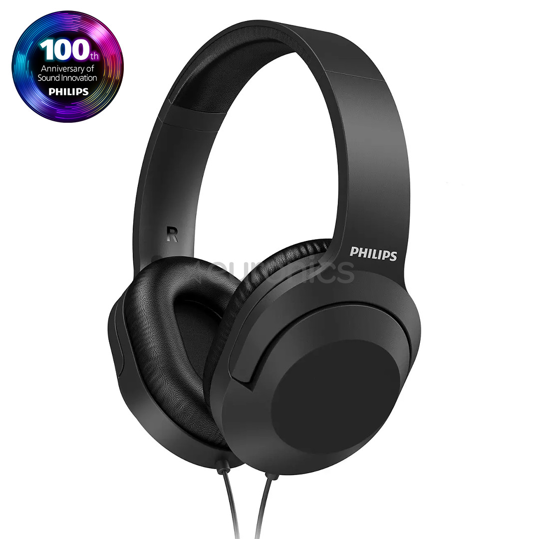 Philips TAH2005, черный - Проводные наушники