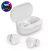 Philips TAT1209, white - Wireless earbuds