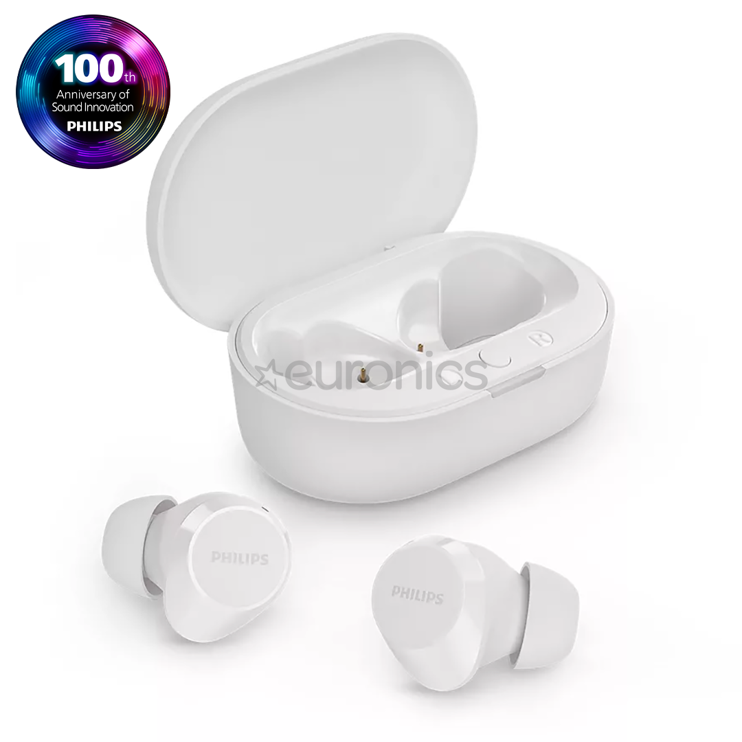 Philips TAT1209, white - Wireless earbuds