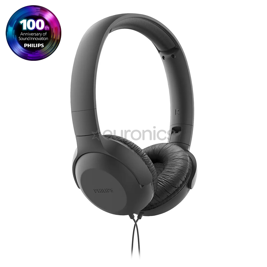 Philips TAUH201, 3.5 mm, melna - Austiņas