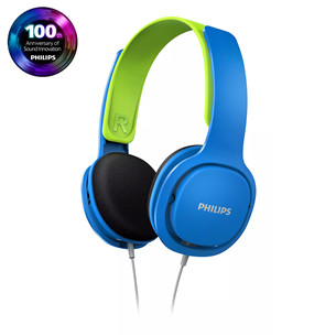Philips SHK2000BL, синий - Детские наушники SHK2000BL/00