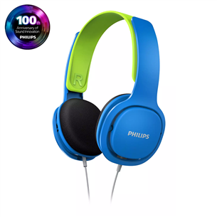 Philips SHK2000BL, zila - Austiņas bērniem SHK2000BL/00