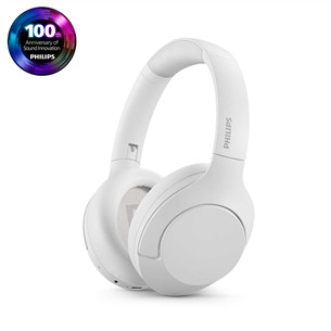 Philips H8506, trokšņu slāpēšana, balta - Bezvadu austiņas TAH8506WT/00