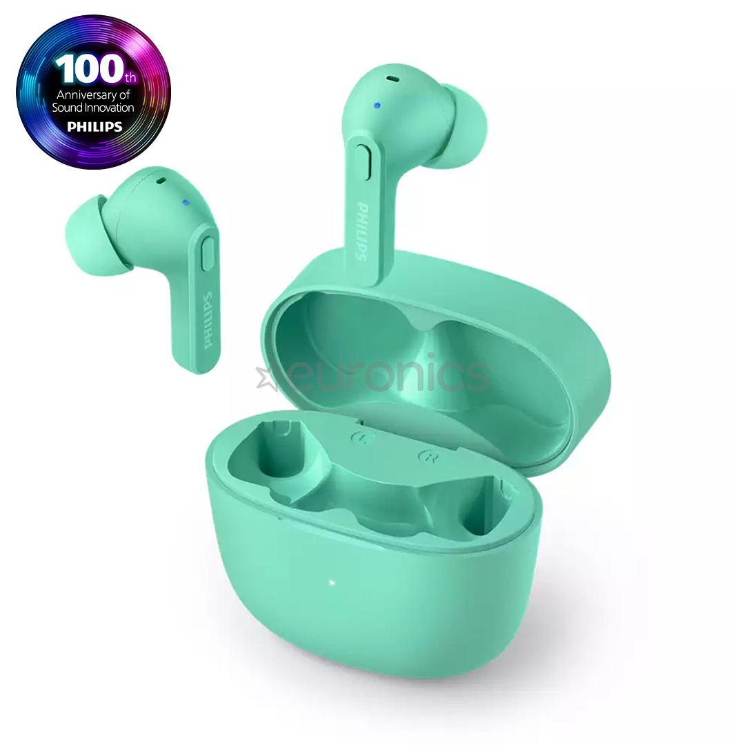 Philips TAT2206, green - True-wireless Earbuds